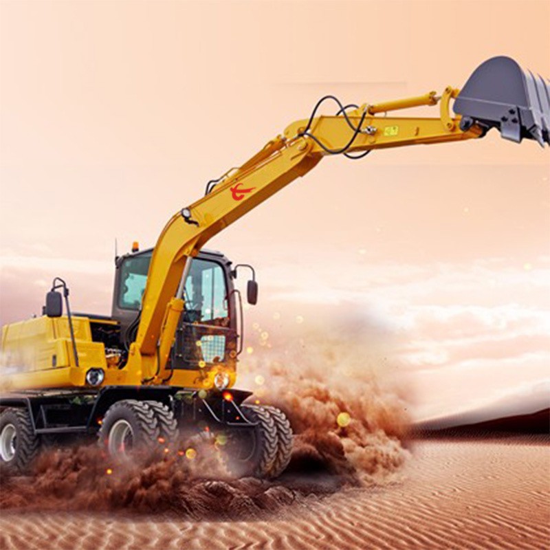 Wheel excavator